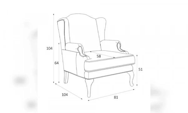 Кресло Kreind Френсис M12-Bn-0412