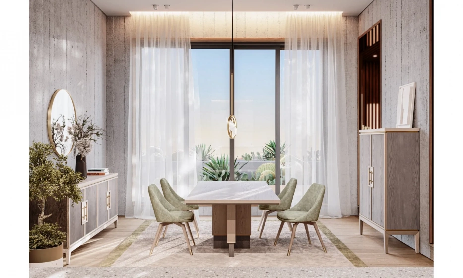 Столовая группа (стол, стулья 4 штуки)  Am Classic Still - фото 1