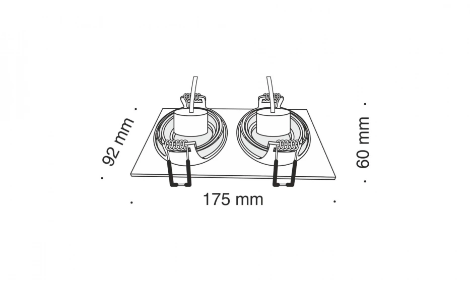 Встраиваемый Светильник Technical Dl024-2-02S - фото 6
