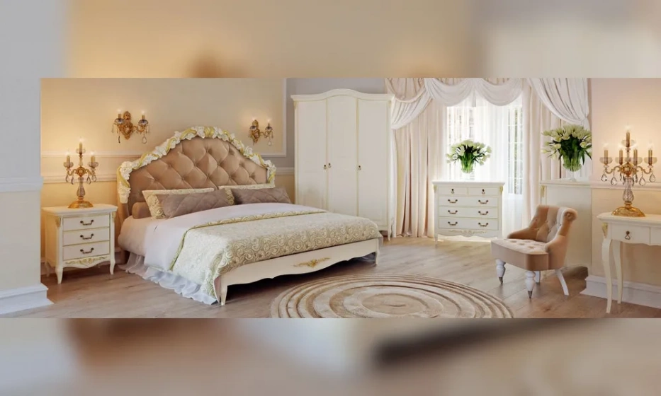 Шкаф Kreind Romantic Gold 3 Двери R123G - фото 4