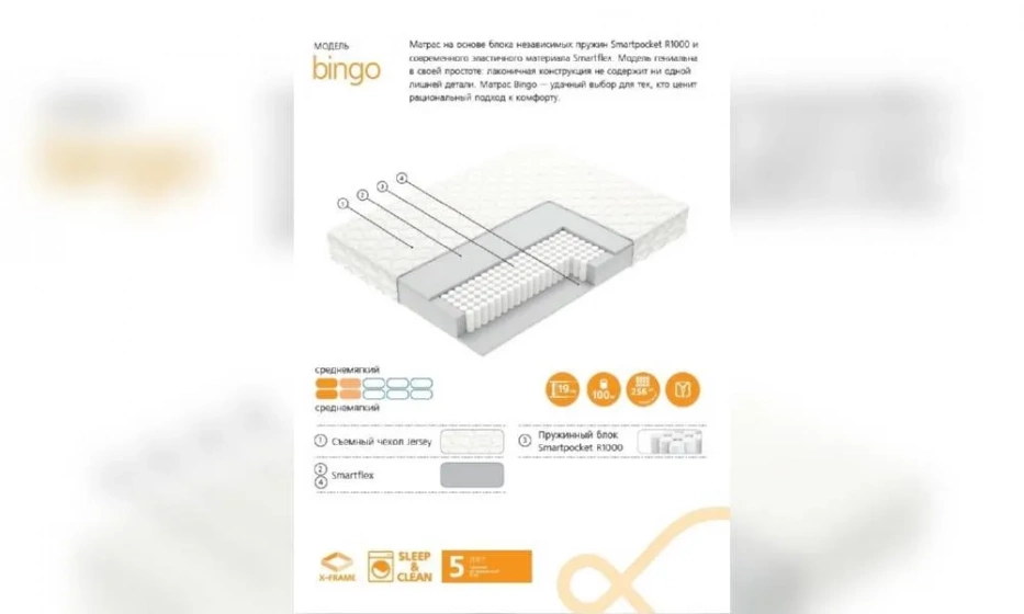 Матрас Вегас Bingo-2 - фото 1