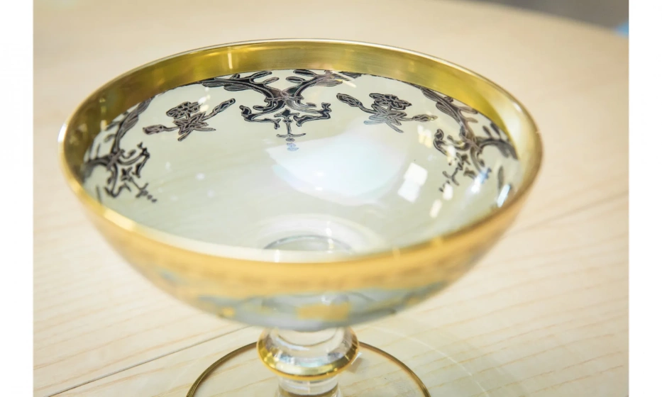 Конфетница VETRERIE DI EMPOLI VERDE Moschea - фото 2