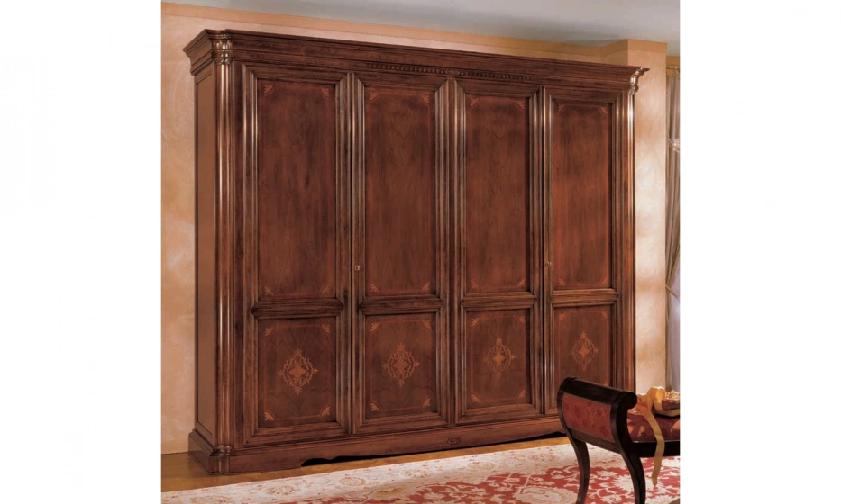 Шкаф 4-х дверный Vaccari Giovanni Bella Italia - фото 1