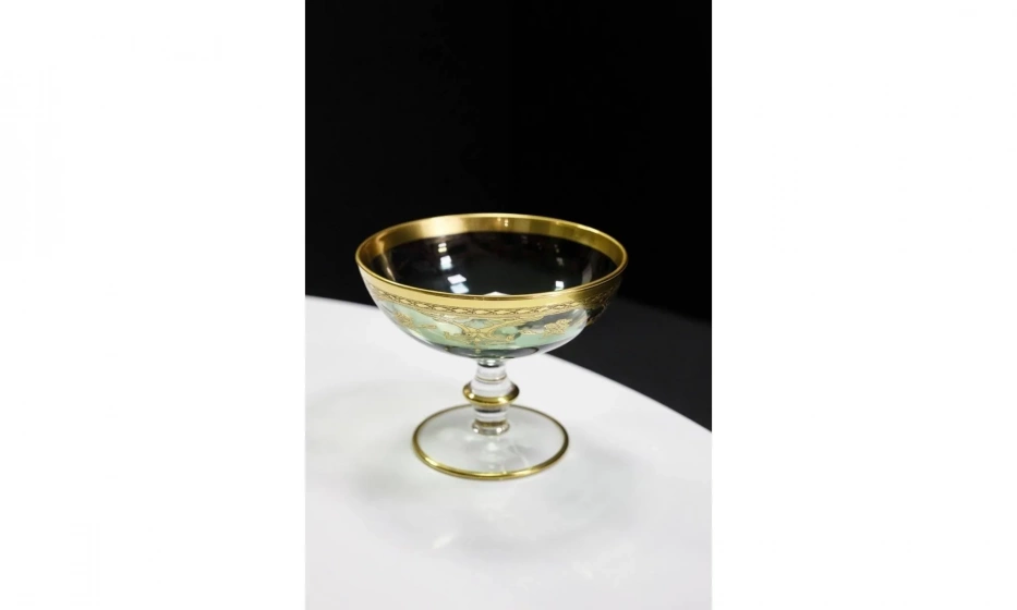 Конфетница VETRERIE DI EMPOLI Bordo Oro - фото 2