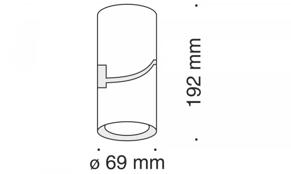 Потолочный Светильник Technical C019Cw-01W