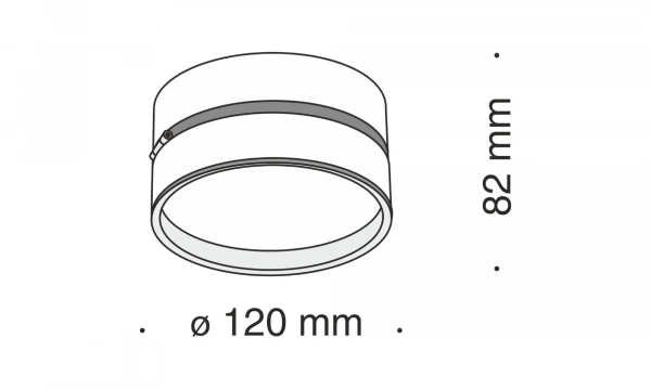 Потолочный Светильник Technical C024Cl-L18B