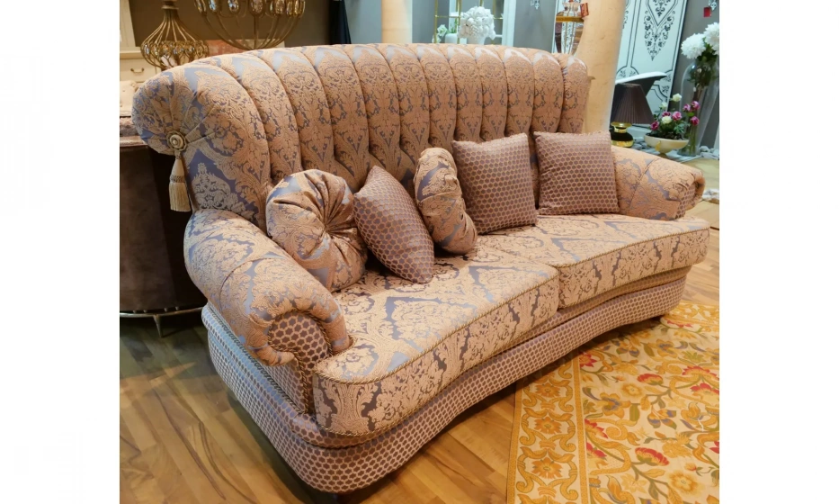 МЯГКАЯ ЖИЗНЬ МЕДЕЯ диван 3р (раскл) (подушки) и кресло - фото 1