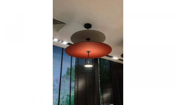 PENTA PENTA светильник подвесной FEEL MEDIUM H97 matt black BrickRed