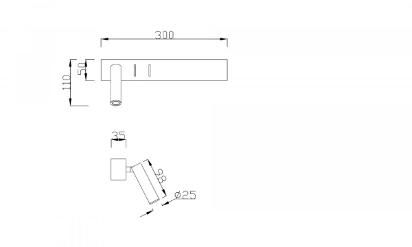 Бра Technical C031Wl-L8W3K