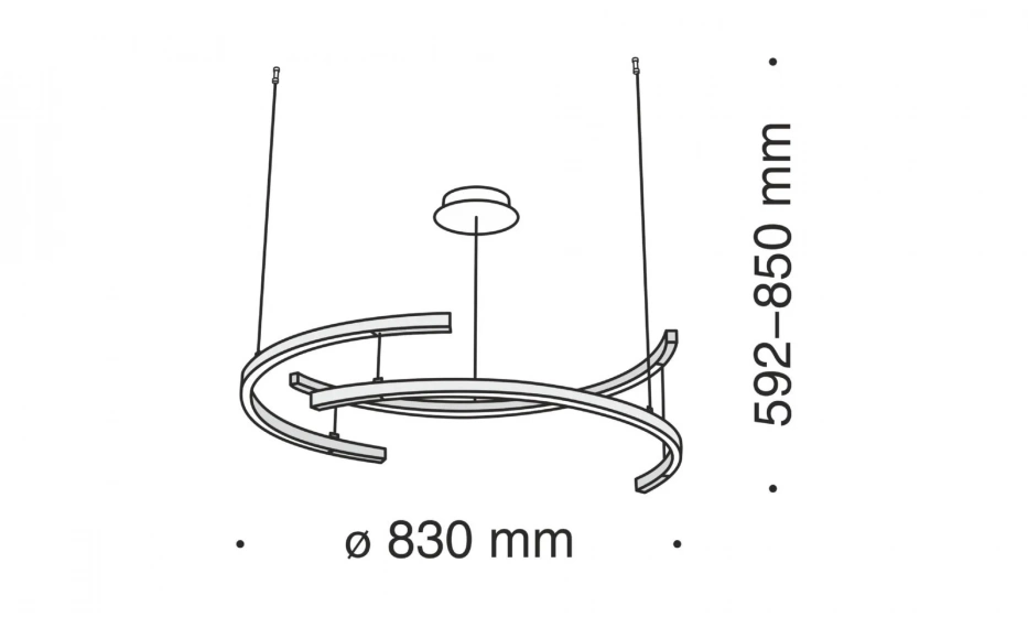 Подвесной Светильник Technical Mod054Pl-L52W4K - фото 5