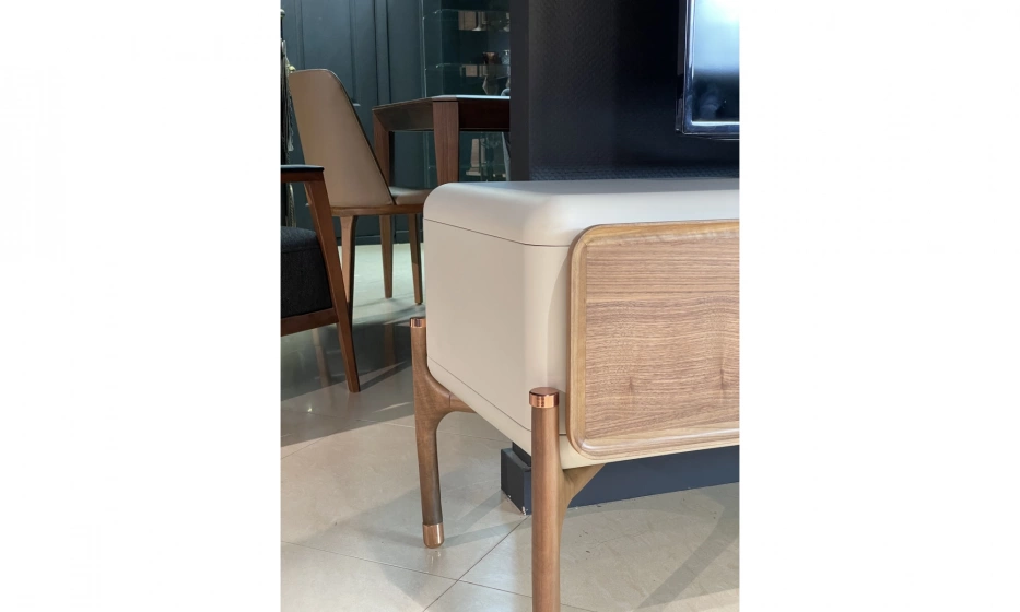 Тумба ТВ (SET)+ 2 навесные полки Homage Diamond - фото 4