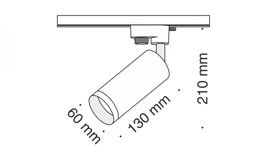 Трековый Светильник Technical Tr004-1-Gu10-B - фото 4