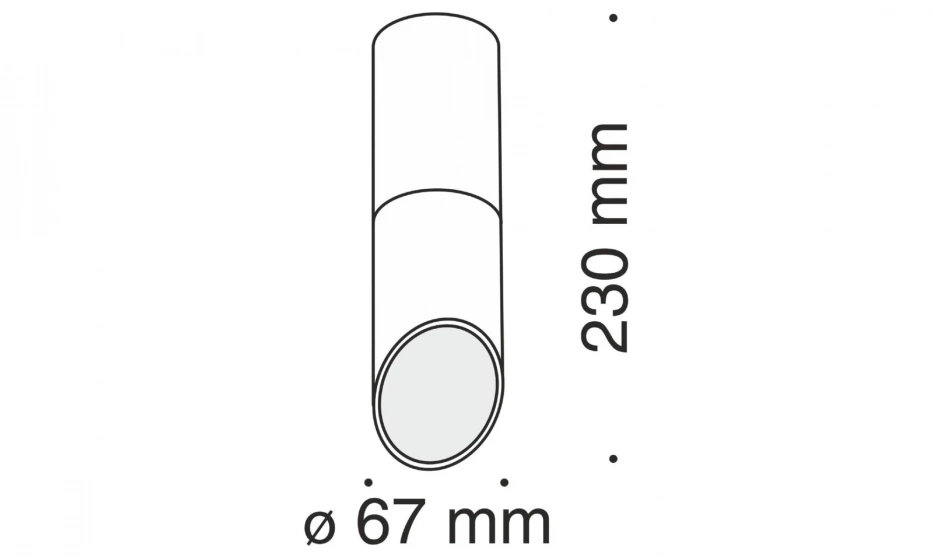 Потолочный Светильник Technical C025Cl-01W - фото 3