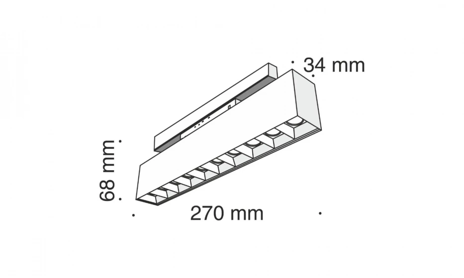 Трековый Светильник Technical Tr014-2-20W4K-B - фото 6
