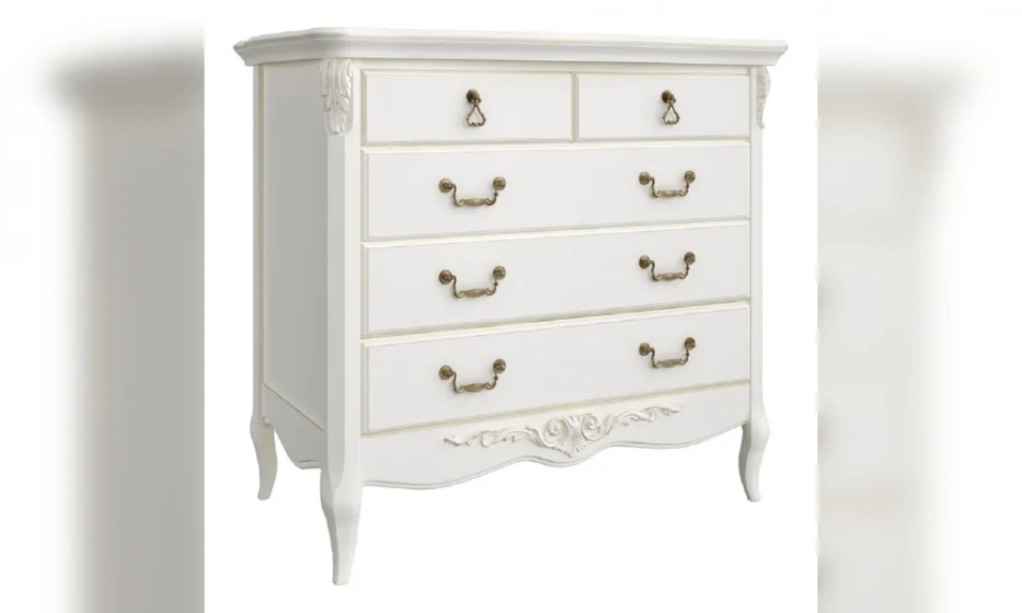 Комод Kreind Romantic Бельевой 5 Ящиков R109 - фото 1