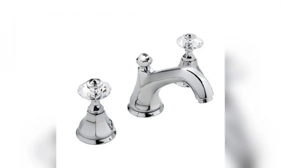 Смеситель На 3 Отверст. Для Раковины Cristal Handle - фото 1