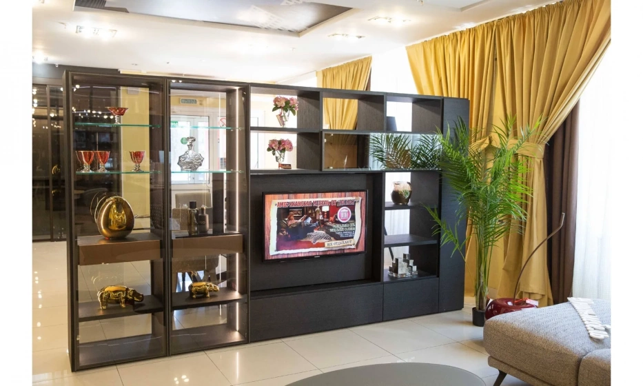 Стеллаж Sangiacomo Modo 2020 carbon oak - фото 1