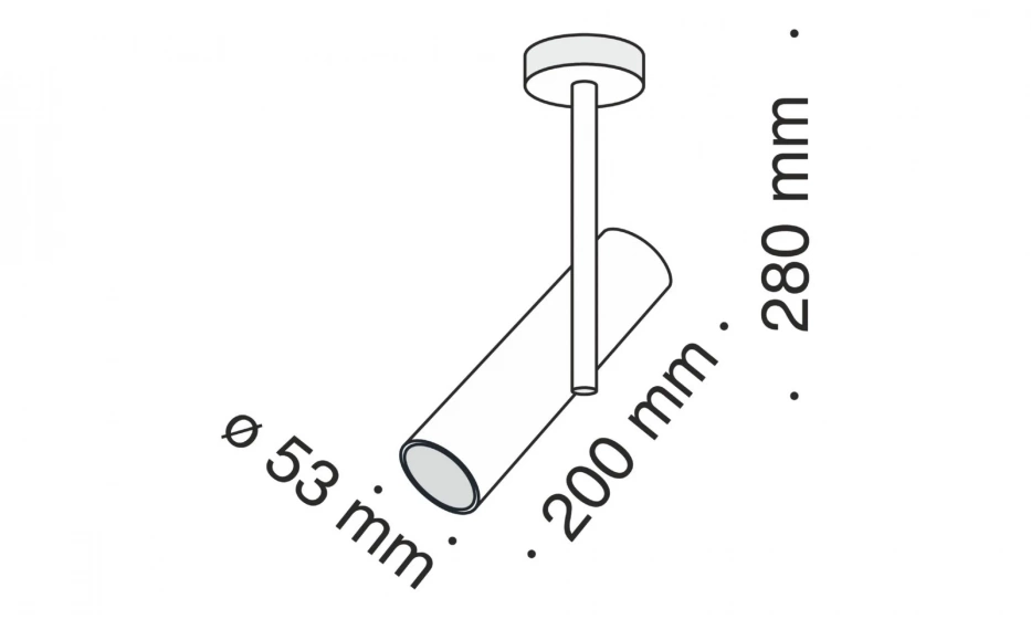 Потолочный Светильник Technical C020Cl-01B - фото 5