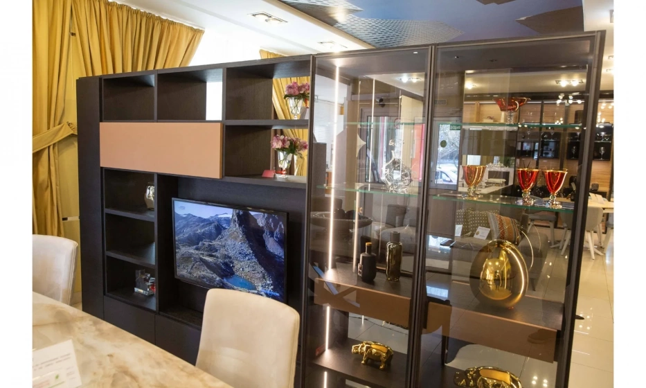 Стеллаж Sangiacomo Modo 2020 carbon oak - фото 4