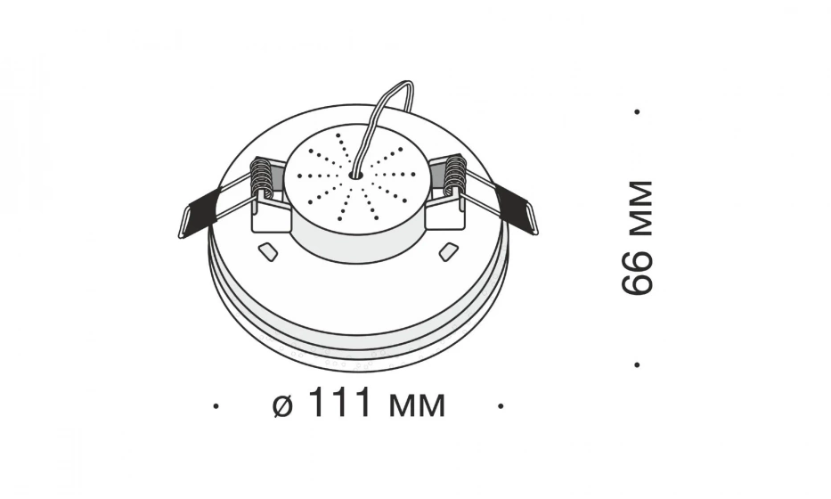 Встраиваемый Светильник Technical Dl296-6-6W-W - фото 4