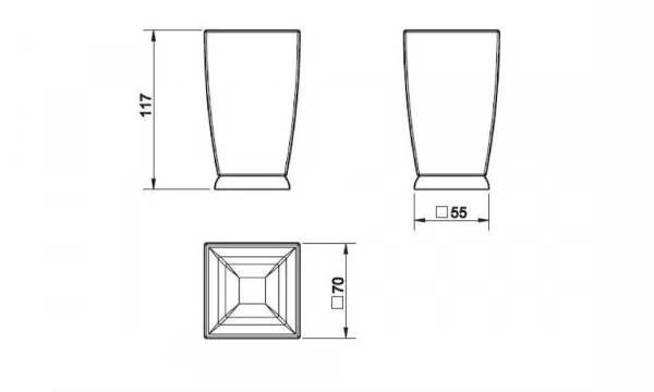 Стакан Настольный Mimi 33232.031