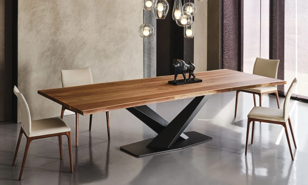 Стол обеденный Stratos Wood Cattelan Italia