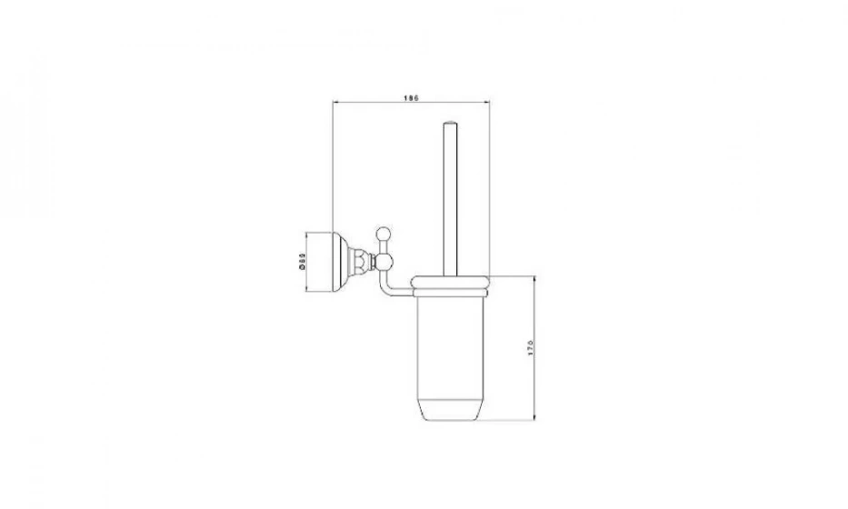 Ёршик Подвесной Classica 1490Gb - фото 2