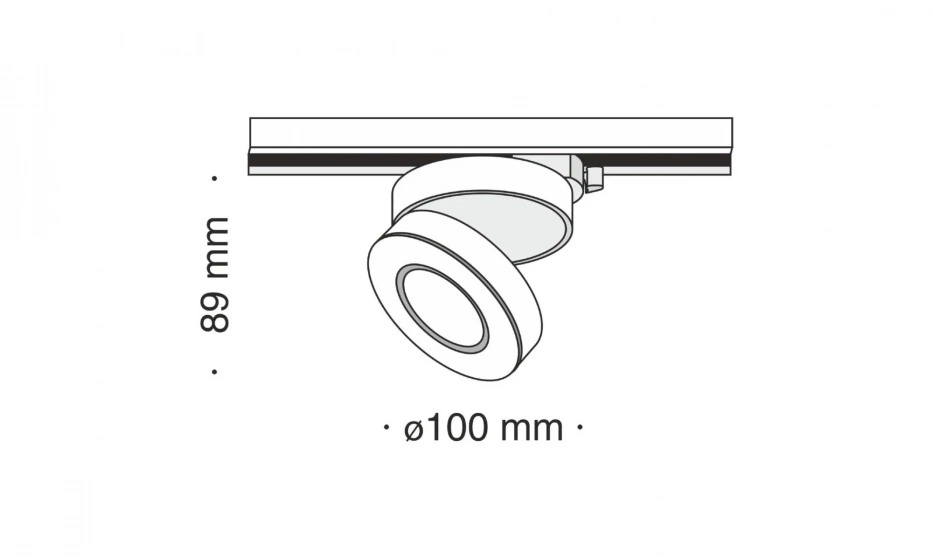 Трековый Светильник Technical Tr006-1-12W3K-B - фото 2