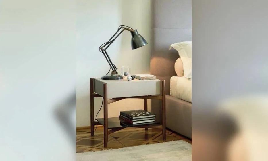 Тумба Прикроватная Porada Regent 2 Pelle - фото 1