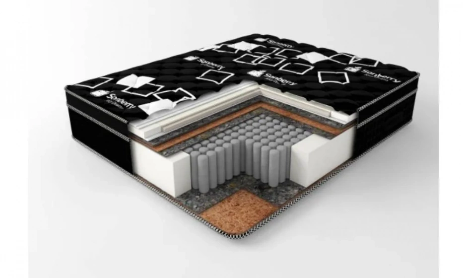 Матрас Сонберри Angelo Pillowtop 8См (Черный)-14 - фото 1