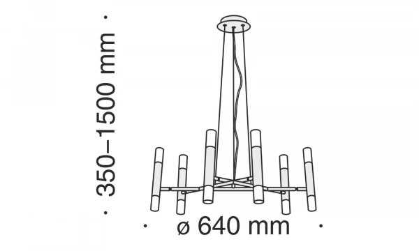 Подвесной Светильник Technical Mod031Pl-12B