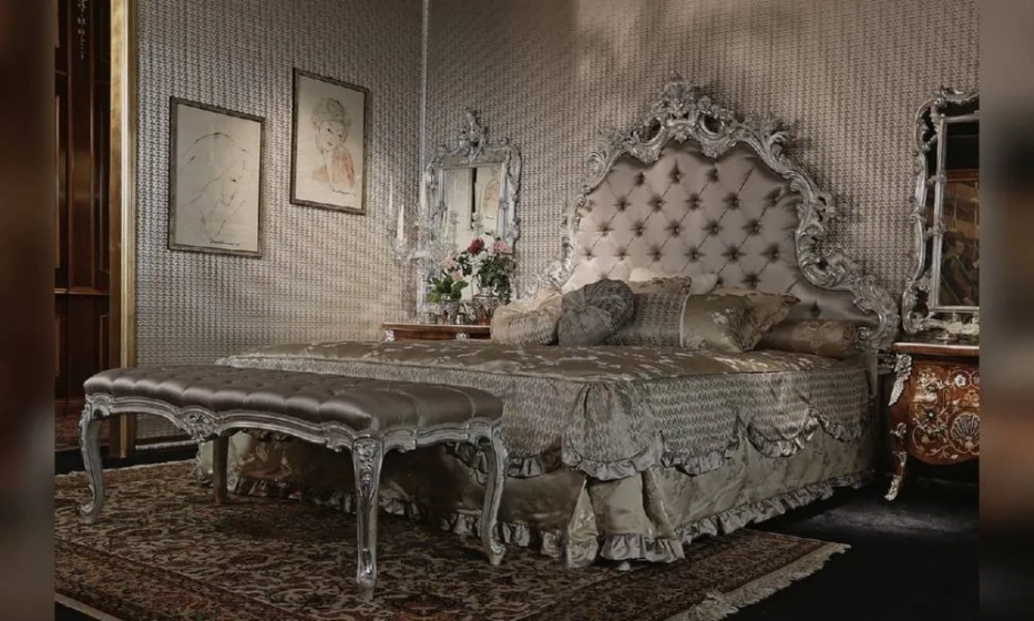 Кровать Minotti Luiggi Trevi 1 - фото 1