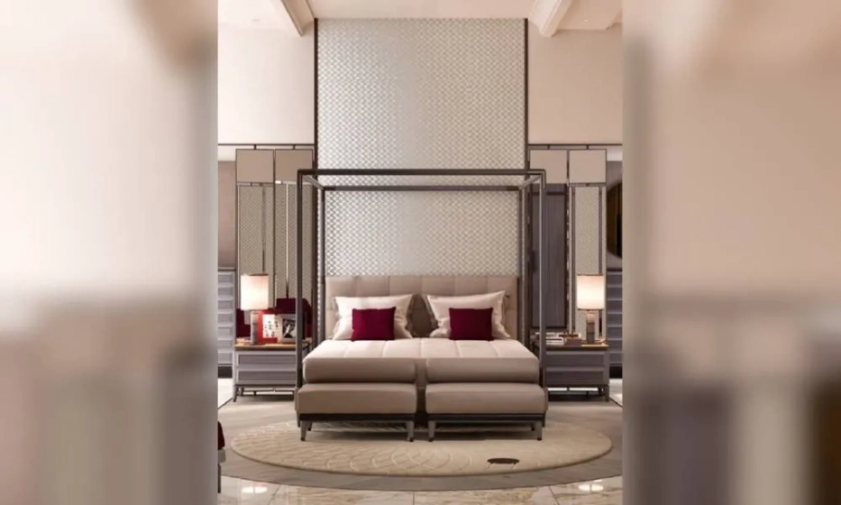 Кровать Cipriani Blue - фото 1