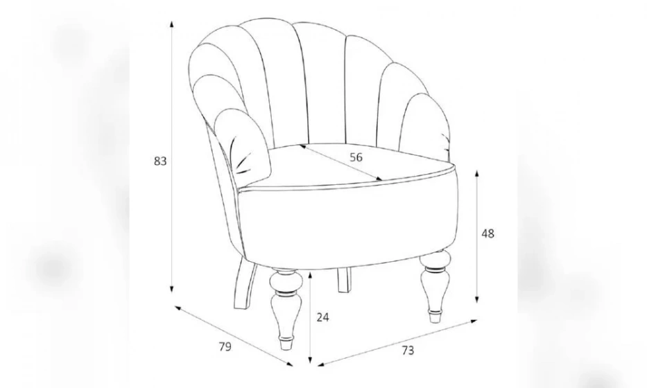 Кресло Шелли - фото 3
