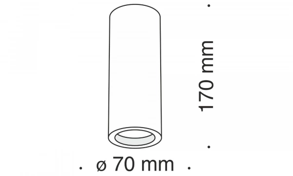 Потолочный Светильник Technical C004Cw-01W