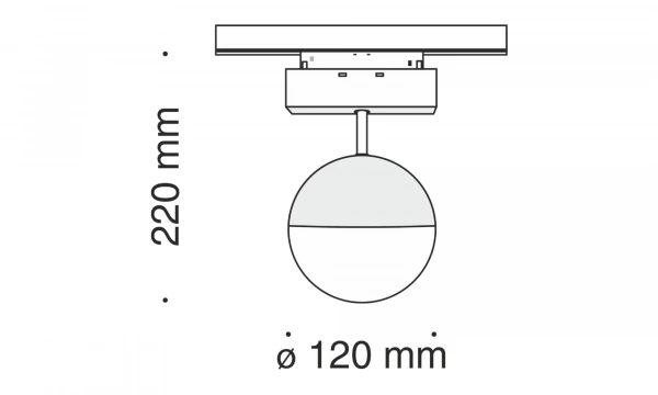 Трековый Светильник Technical Tr017-2-10W4K-B