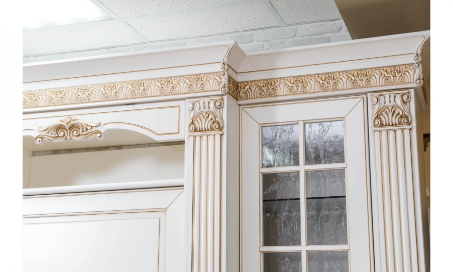 Stosa Cucine Dolcevita Кухня + Столешница+Мойка Бежевый\Золото - фото 7