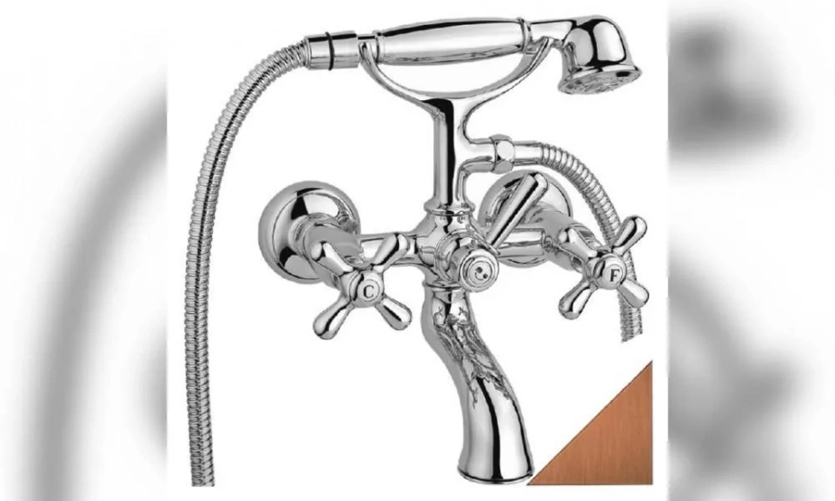 Смеситель Для Ванны Nicolazzi Nuova Brenta 2501Bz Бронза - фото 1