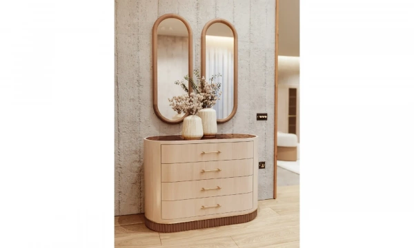 Спальня (кровать, тумба прикроватная 2 штуки. комод, зеркало 2 штуи) Am Classic Twee